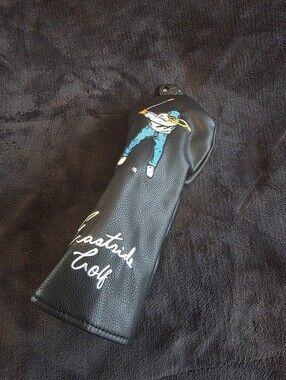Eastride Golf Black Leatherette Fairway Headcover